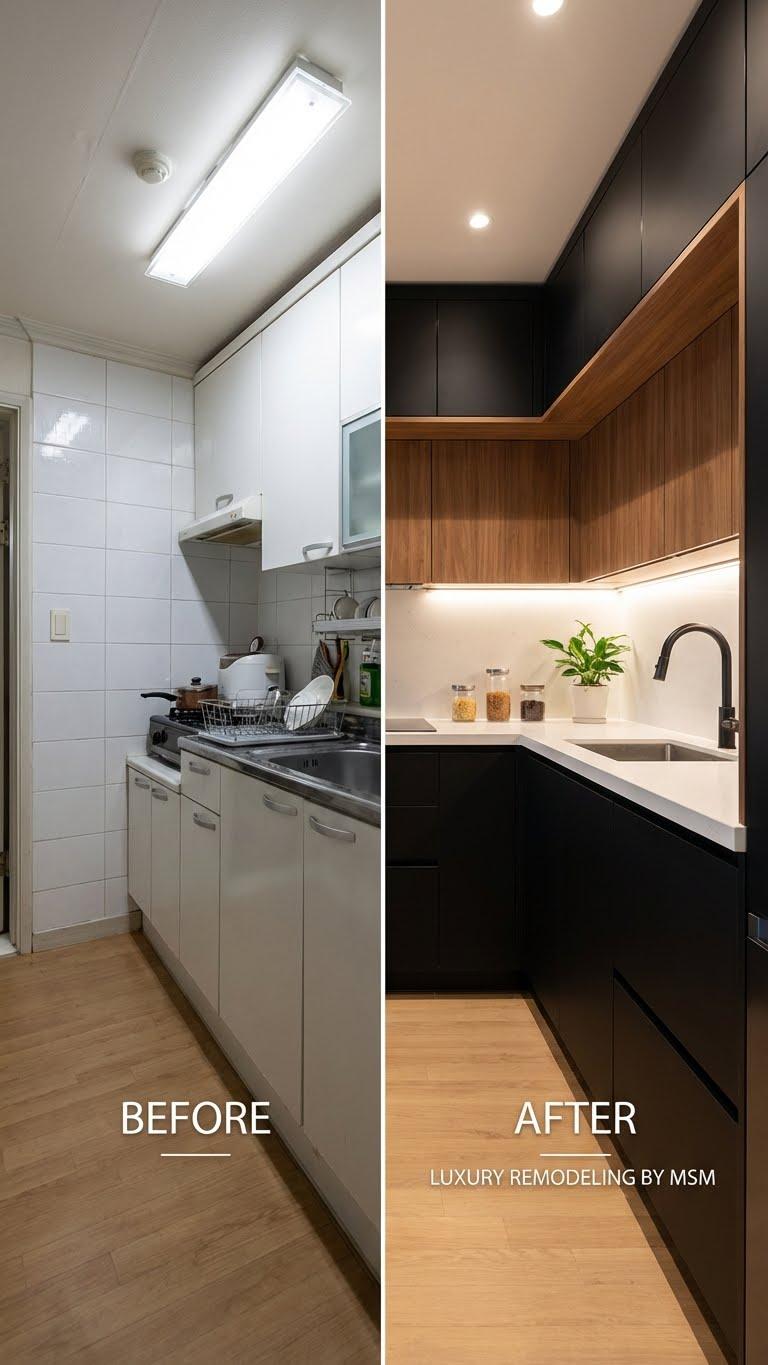 Cocina Antes y Despues