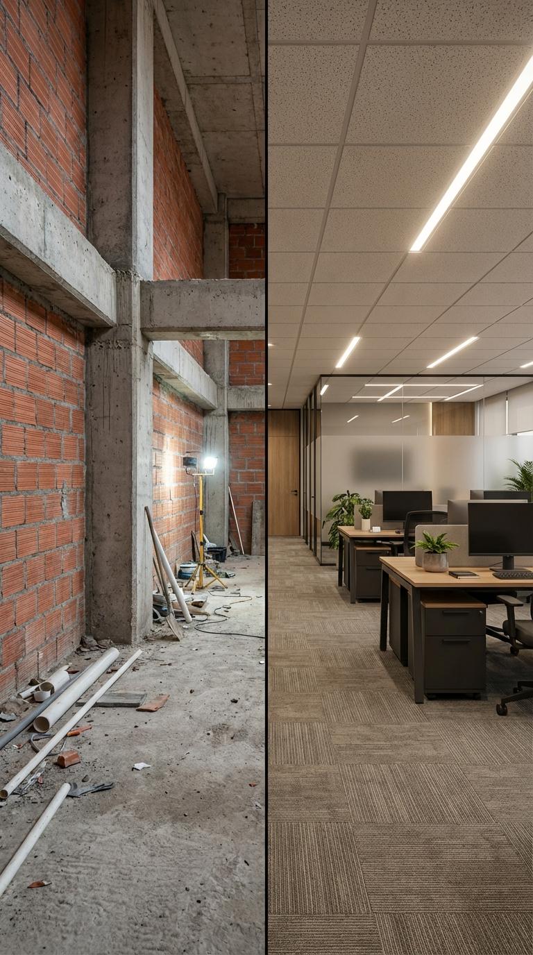 Oficina Antes y Despues