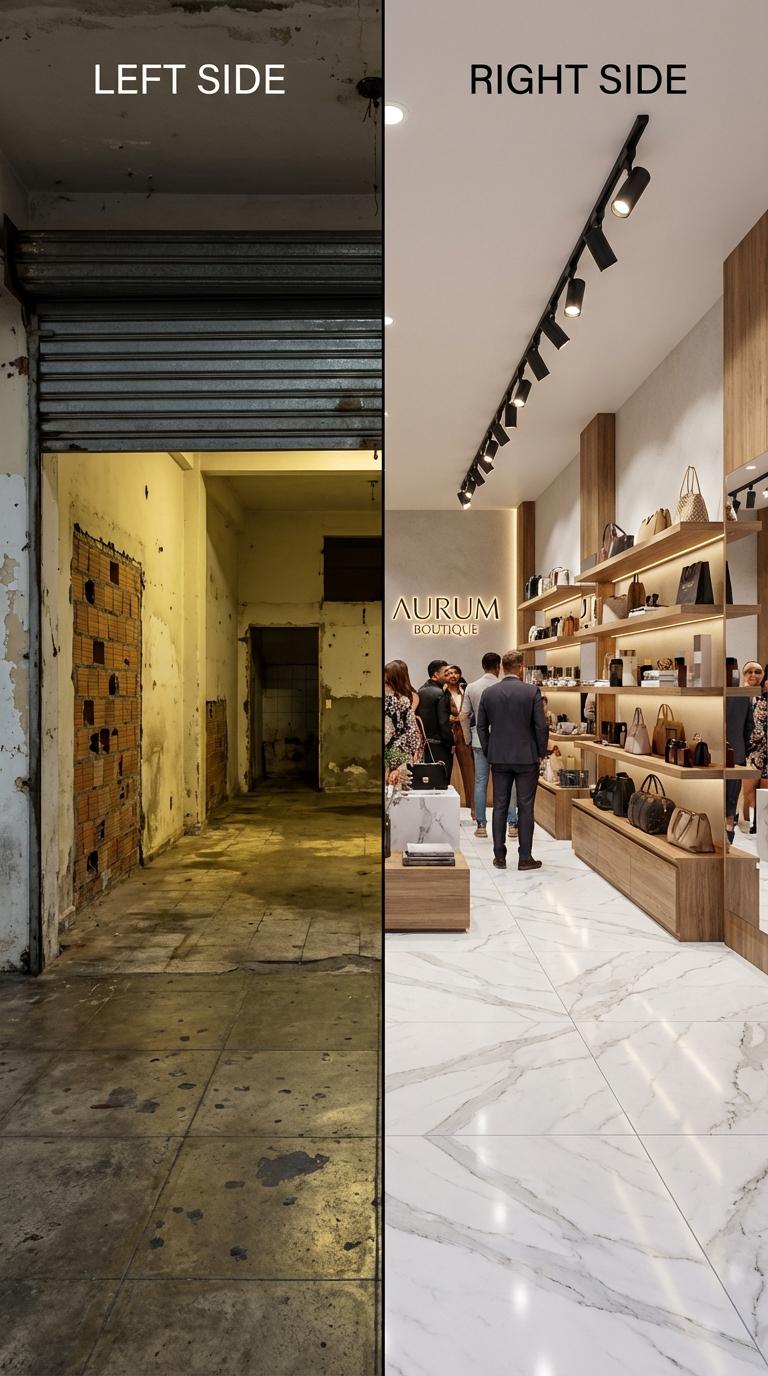 Recepción Antes y Despues