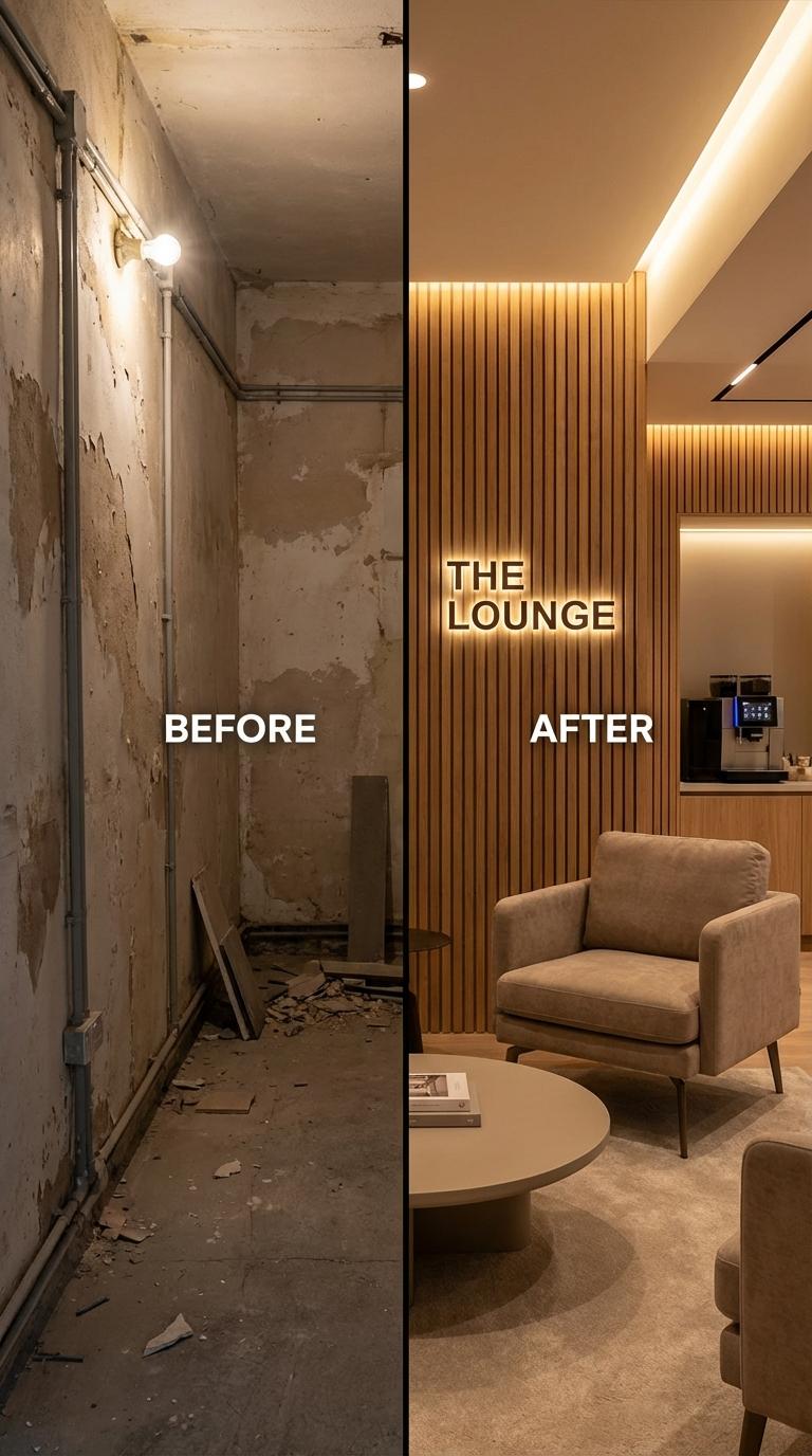 Recepción Antes y Despues